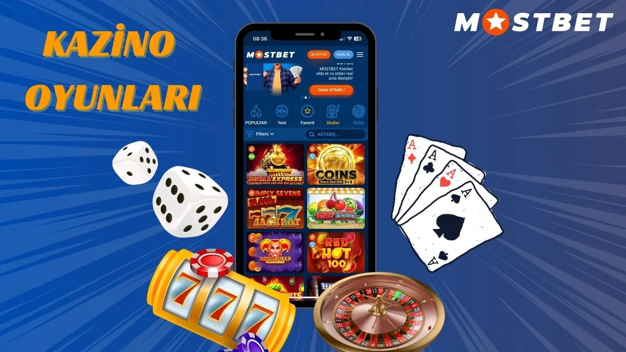 Mostbet mobil casino oyunları